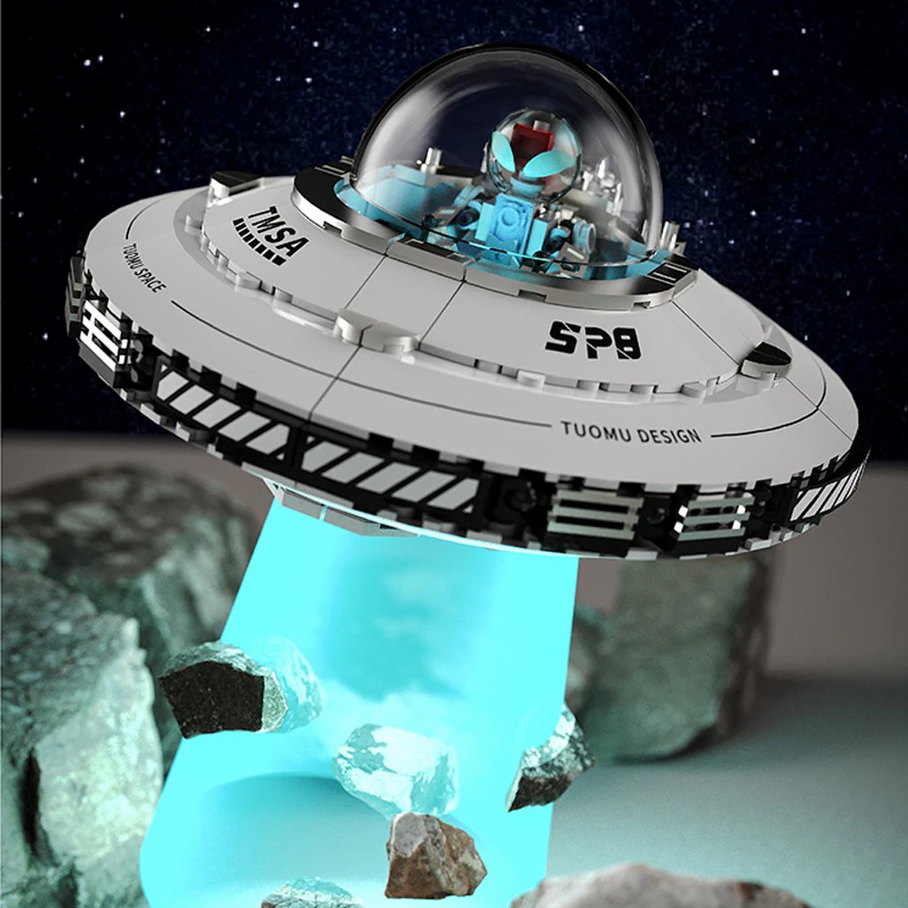 Lego Set Creator - Klemmbausteine Technische Raumschiff Raum UFO Raumschiff