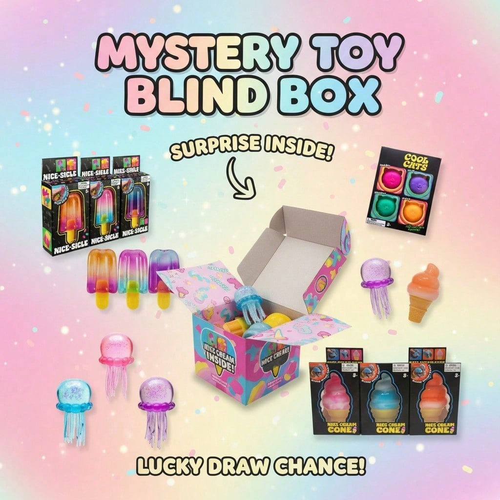 100+ Stück Sensorische Squishy – Mystery Box Blind Bag Bewertung und Preis